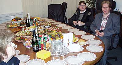 Праздничный стол в Яндексе - для победителей